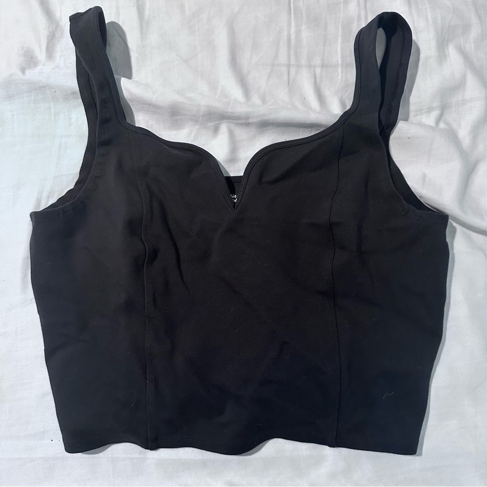 Abercrombie & Fitch Black Tank Top